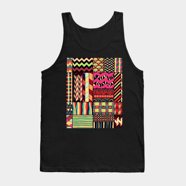 African Style No18 Tank Top by Jirka Svetlik